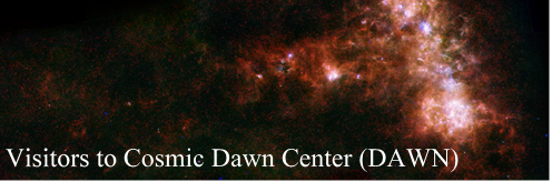 Visitors to Cosmic Dawn Center (DAWN)